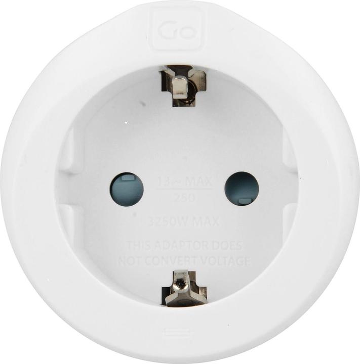 Actual product image Go Travel Adapter Europe-Australia