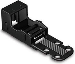 Actual product image Wago fastening adapter - for 2-wire connection clamps - series 221 - 4 mm² - with raster foot for