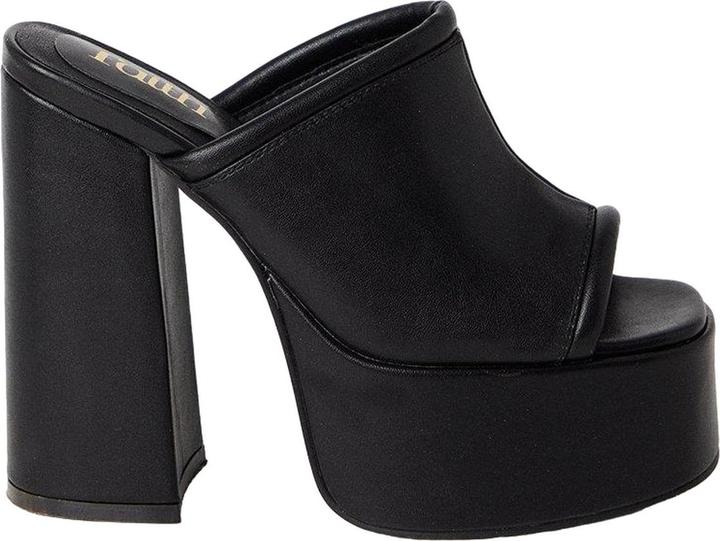 Actual product image FAITH Womens/Ladies Warehouse Platform High Heel Mules (38)