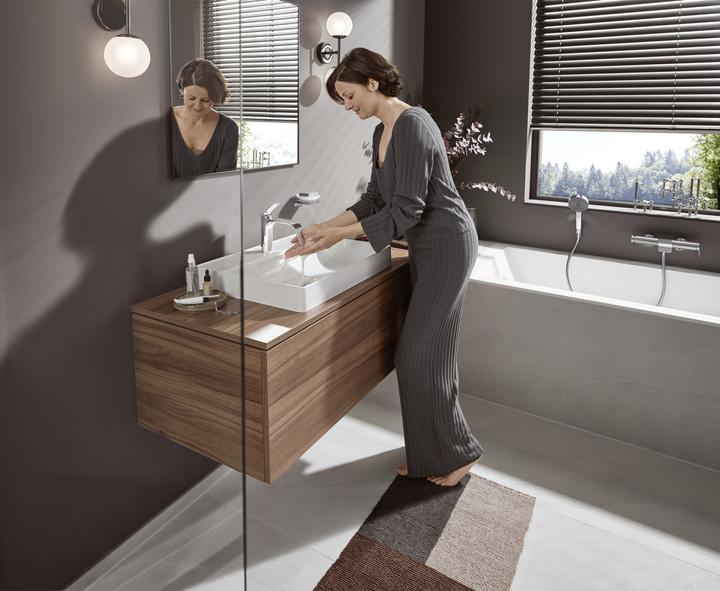 Produktbild hansgrohe HG Seifenhalter AddStoris Wandmontage chrom