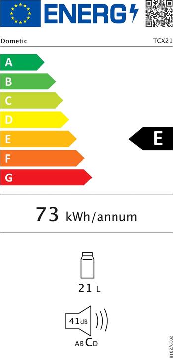 Energie-Label Dometic Tropicool TCX 21 (21 l)