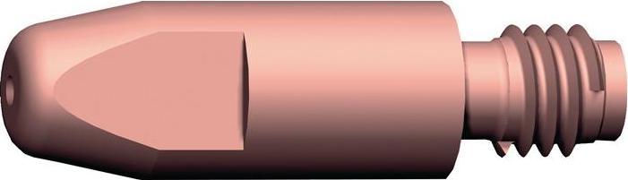 Image du produit Abicor Binzel Buse de courant fil Ø 0,8 mm M 6 longueur 28 mm E-Cu pour Alu