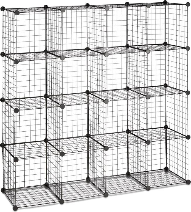Actual product image Relaxdays Modular Grid Shelf