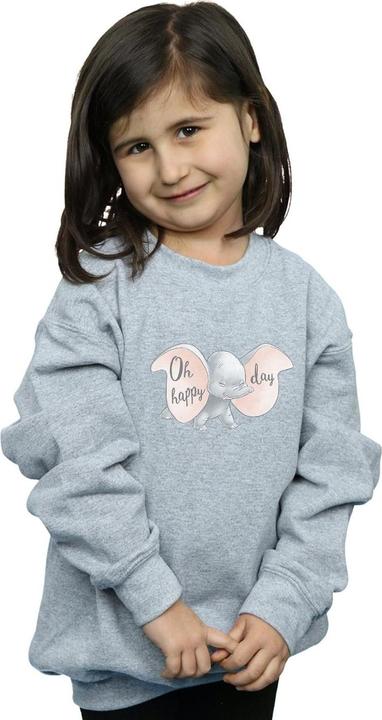 Actual product image Disney Girls Dumbo Happy Day Sweatshirt (152, 158)
