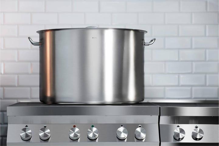 Produktbild Royal Catering Kochtopf Induktion 106 Liter Kochtopf Mit Deckel Suppentopf Grosser Topf Eintopf (60 cm, Kochtopf, Edelstahl)