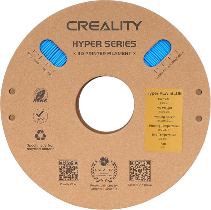 Produktbild Creality Hyper Speed (PLA, 1.75 mm, 1000 g, Blau)