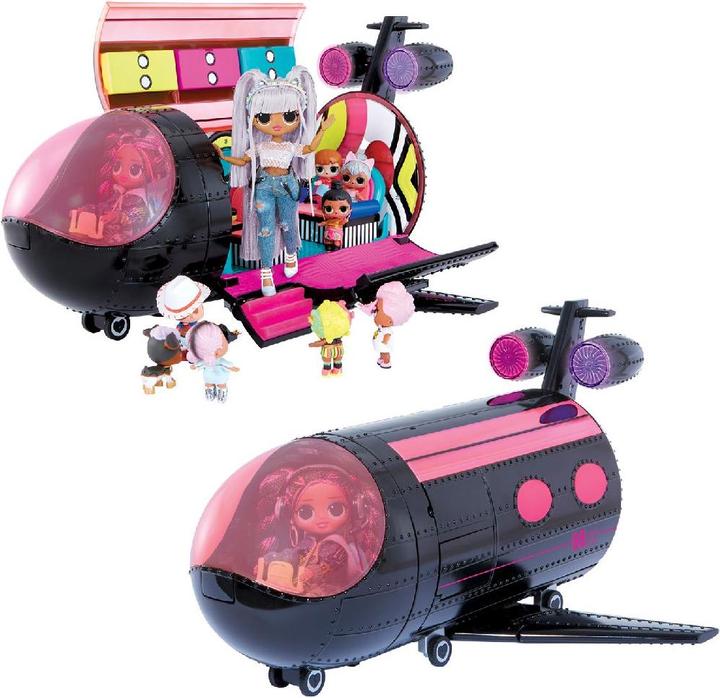 Produktbild MGA O.M.G. Remix 4-in-1 Plane Playset Transforms
