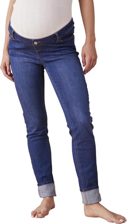 Actual product image Envie de Fraise Skinny-Umstandsjeans, Seamless-Bund WATERLESS, Bundweite verstellbar (36)