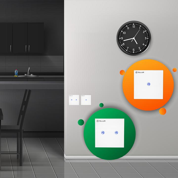 Produktbild Tellur Smart WiFi switch, SS1N 1 port 1800W 10A