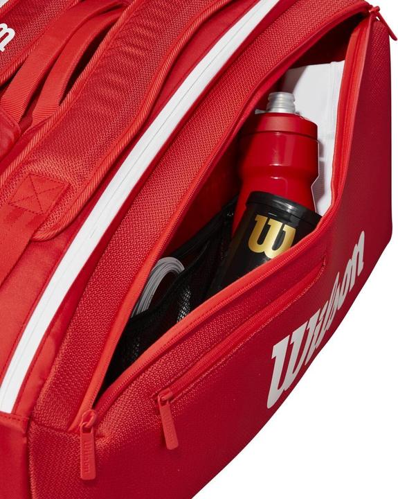 Actual product image Wilson Super Tour Rot 9er Schlägertasche (9R)