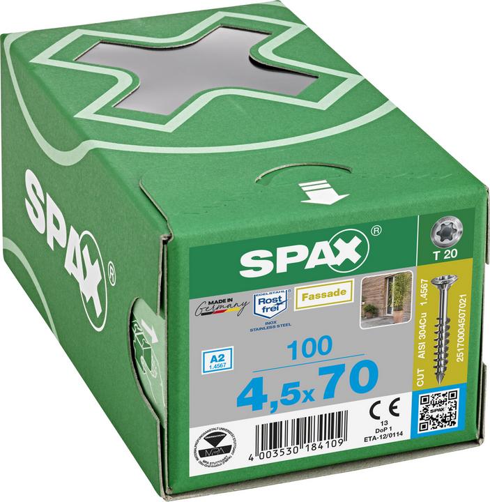 Immagine prodotto Spax Viti autoforanti A2 (100 Viti per pezzo)