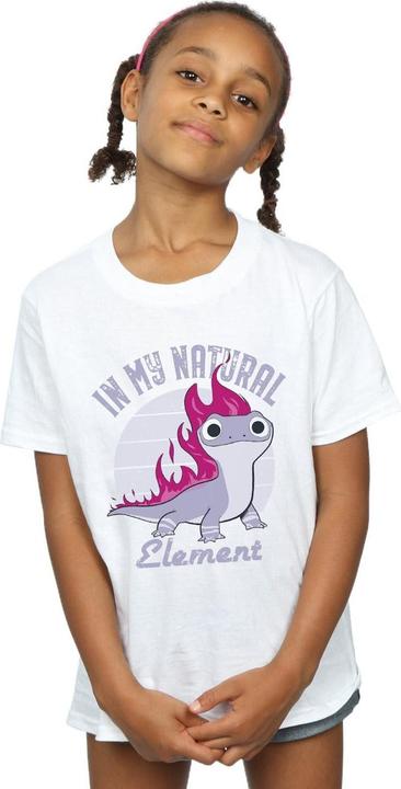 Immagine prodotto Disney Frozen 2 Salamander Bruni Element Maglietta Ragazze (152, 158)