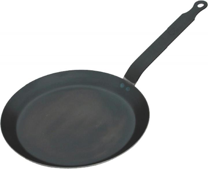 de Buyer Padella per crepes a forza (18 cm, Padella di crêpe, Acciaio)