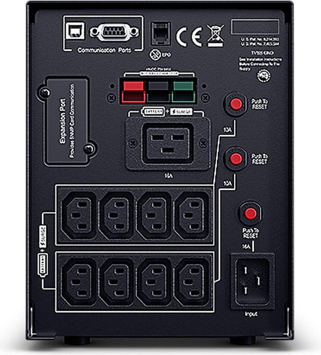Produktbild Cyberpower Professional Tower Series PR2200ELCDSL (2700 VA, 2700 W, Line-Interaktiv USV)