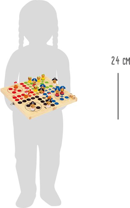 Actual product image small foot Ludo Pirate Island (German)