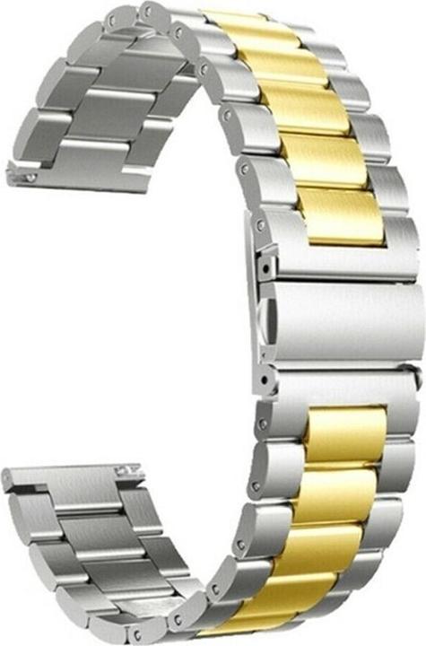 Produktbild Strap-it Stahlarmband (22 mm, Edelstahl)