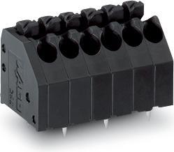 Image du produit Wago 250-203/353-604 Bornier avec boutons-poussoirs d'actionnement 1 broche à souder/pôle décalé