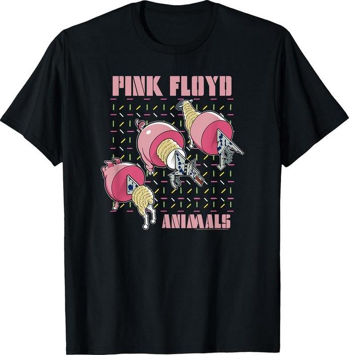 Actual product image Pink Floyd Unisex Adult Animals T-Shirt (L)