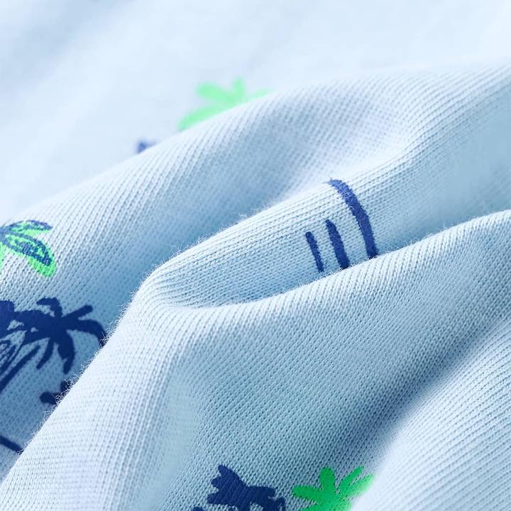 Produktbild VidaXL Kinder-T-Shirt Hellblau 104,Material: 100 % Baumwolle,Farbe (104)
