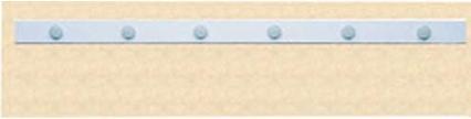 Produktbild Magnetoplan MAGNETOWALL - Wandgardinenleiste (10 x)