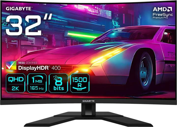 Produktbild Gigabyte M32QC (2560 x 1440 Pixel, 31.50")