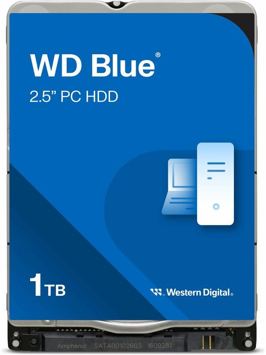 WD Blue (1 TB, 2.5", SMR)