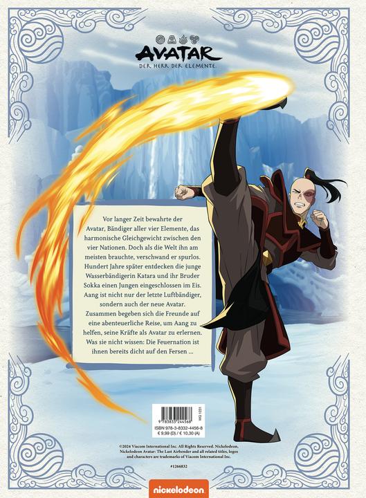 Actual product image Panini Avatar Herr der Elemente Buch 1 Wasser – Die Reise zum nö (German, Claudia weber, 2024)