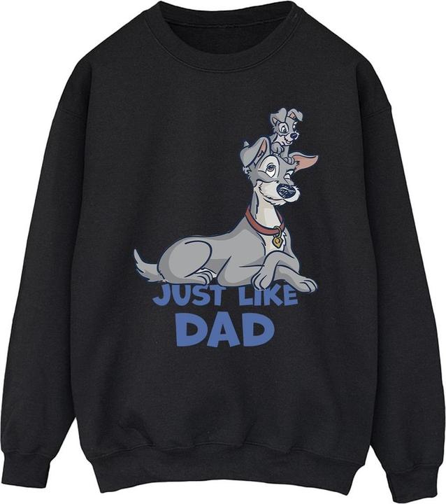 Produktbild Disney Lady And The Tramp Just Like Dad Sweatshirt (L)