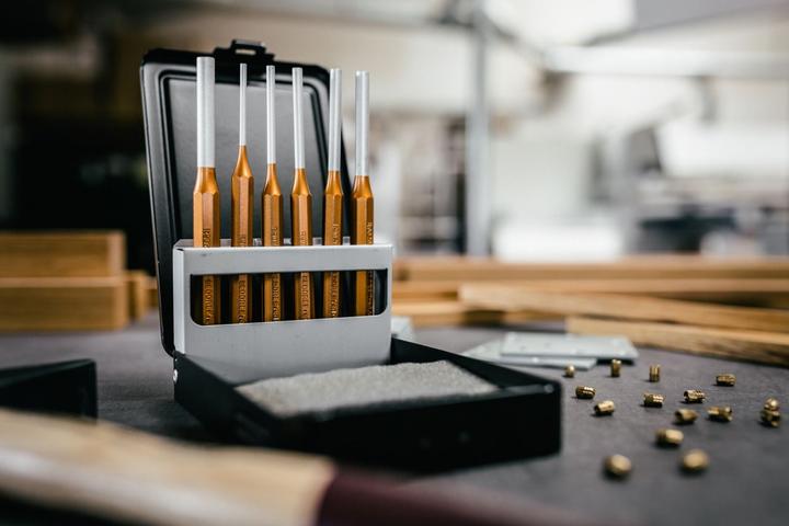 Actual product image Gedore Red Pin punch set 6 pieces