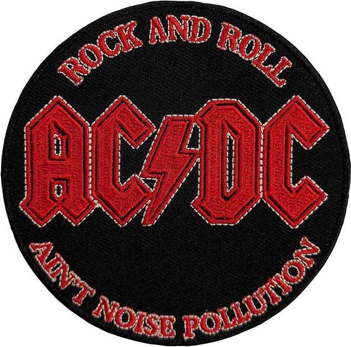 Produktbild AC/DC Aufnäher zum Aufbügeln Noise Pollution gewebter Stoff (1 x)