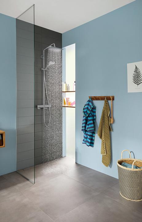 Actual product image hansgrohe Showerpipe CROMA E 280 1jet