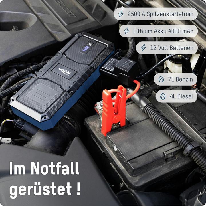 Immagine prodotto Ansmann Jump Starter 16.0 (2500 A, 16000 mAh)