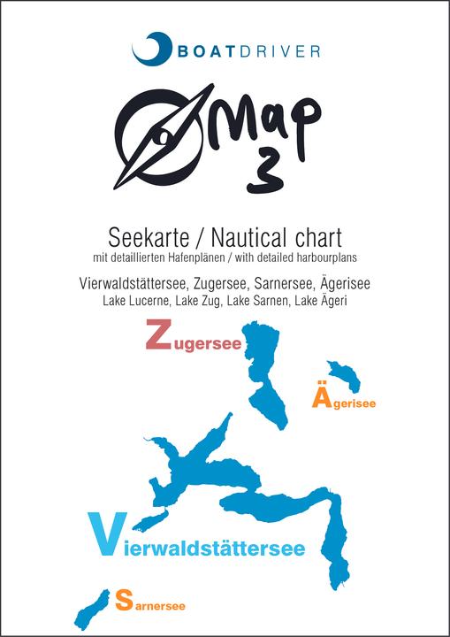 Actual product image Seekarte Map 3, Vierwaldstättersee