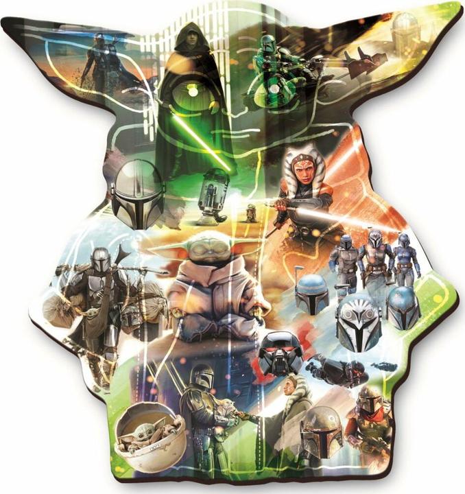 Produktbild Trefl Holz Puzzle Sonderform 500+5 Star Wars (505 Teile)