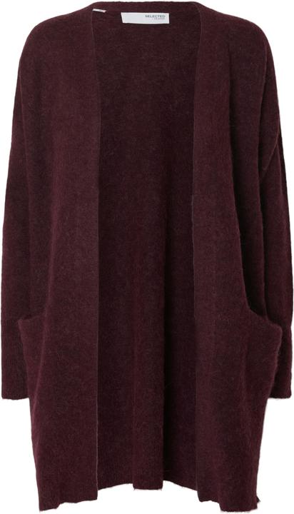 Selected Femme Slflulu New Ls Knit Long Cardigan B Noos