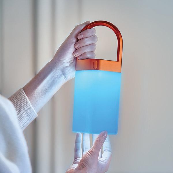 Actual product image Lexon LED hanging lamp HORIZON (20 x 20 cm)