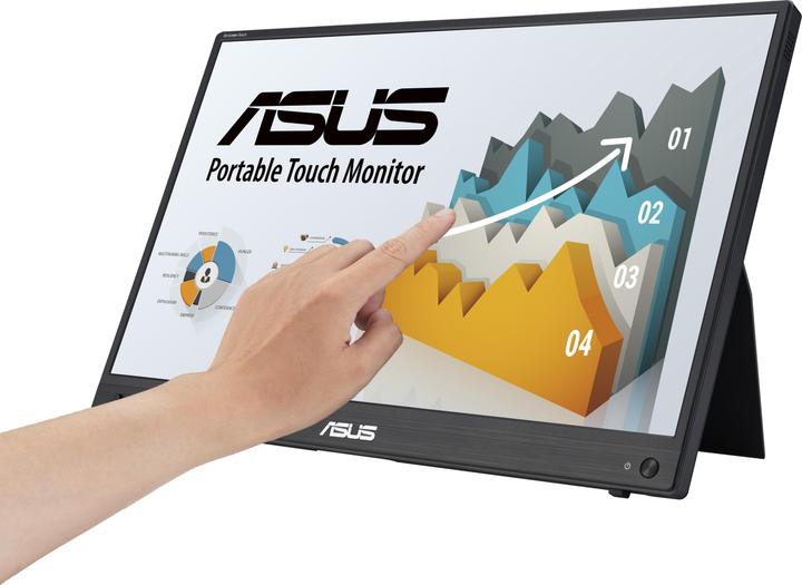 Actual product image ASUS ZenScreen MB16MTR (1920 x 1080 pixels, 15.60")
