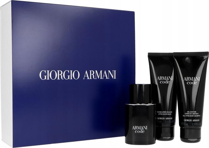 Giorgio Armani Codice (Set per la cura della barba, Set profumo, Set per la cura dei capelli)