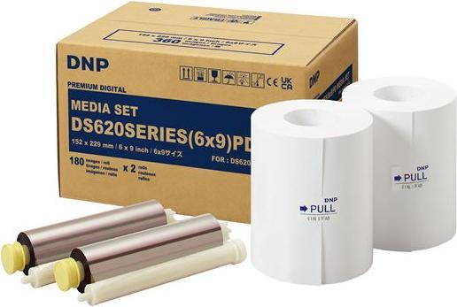 Produktbild DNP DS 620 Media Kit 15x23 cm 2x 180 Blatt (15 x 23 cm, 360 x)