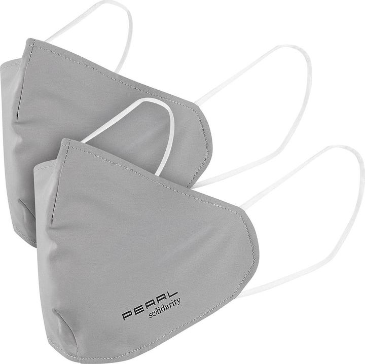 Immagine prodotto Pearl Set di 2 Maschera in tessuto bocca-naso con filtro in tessuto (2 x)