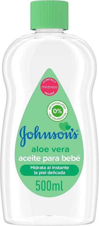 Actual product image Johnson & Johnson Johnson's Aloe Vera Body Oil 500 ml