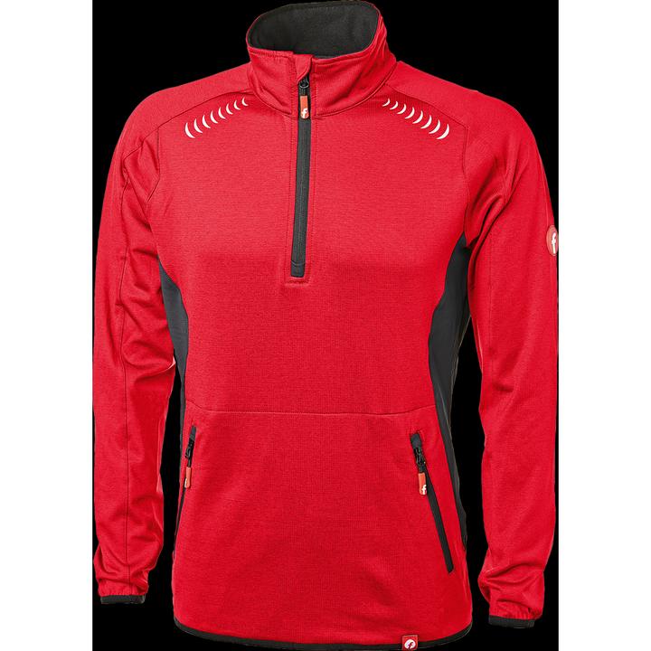 Image du produit Magni Pull en polaire Tech rouge/noir chiné Gr. 2XL Fortis Elements (XXL)