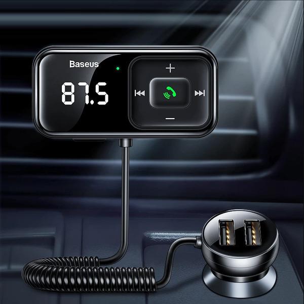 Produktbild Baseus Car Bluetooth MP3 Player T Shaped S-16 Black OS