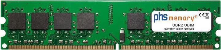 Productafbeelding PHS-memory 2GB RAM-geheugen DDR2 UDIMM 800MHz PC2-6400U 240 Pin DIMM 1,8 Volt