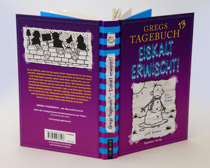Produktbild Gregs Tagebuch 13 - Eiskalt erwischt (Deutsch, Jeff Kinney, 2018)