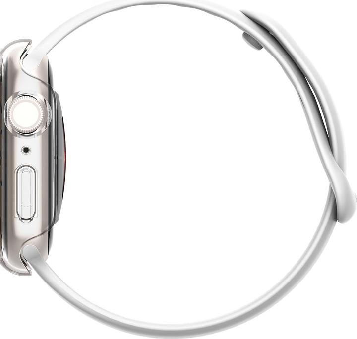 Actual product image Spigen Thin Fit case for Apple Watch 7 (41mm) crystal clear