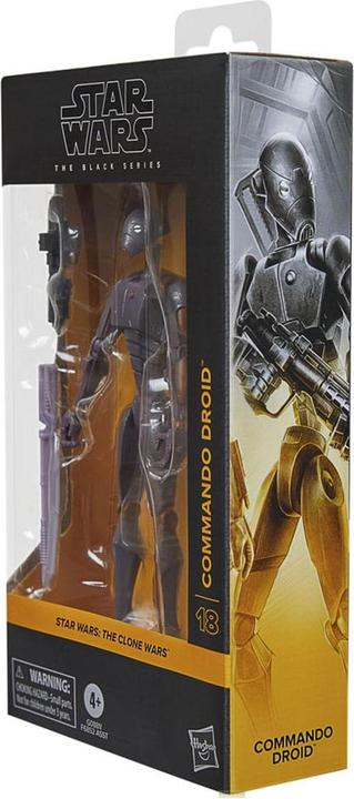 Actual product image Hasbro Star Wars: The Clone Wars Black Series Actionfigur Commando Droid 15 cm
