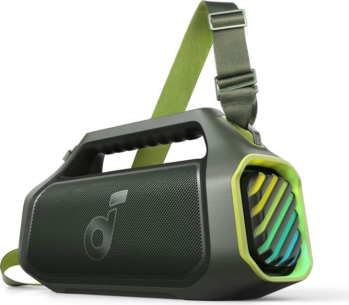 Actual product image soundcore Głośnik bezprzewodowy Boom 2 Plus 140W Zielony (20 h, Battery operated)