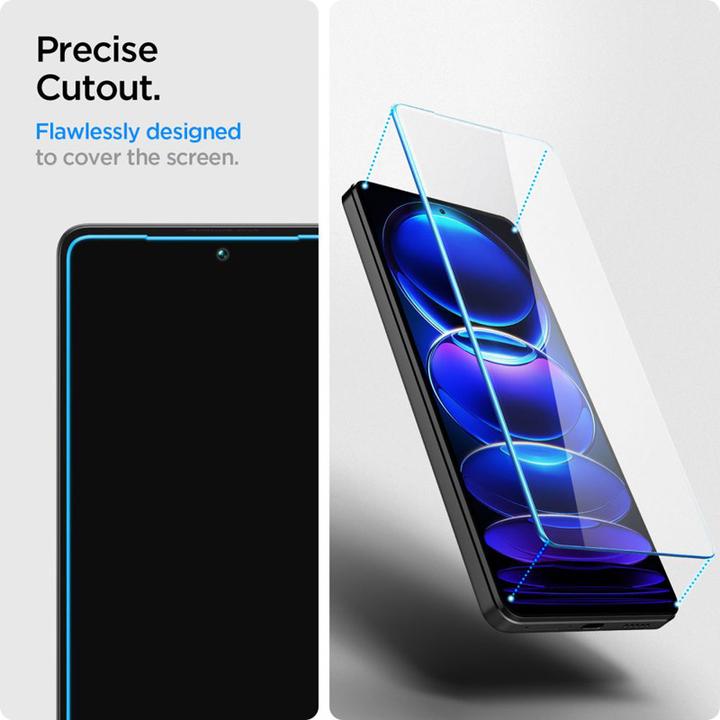 Image du produit Spigen Glas.TR Slim Xiaomi Redmi Note 12 Pro 5G/12 Pro+ Plus 5G 2szt./2pcs AGL06045 szkło hartowane (2 pièce(s), Xiaomi Redmi Note 12 Pro+ 5G)