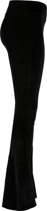 Actual product image Urban Classics Ladies High Waist Velvet Boot Cut Leggings (XS)